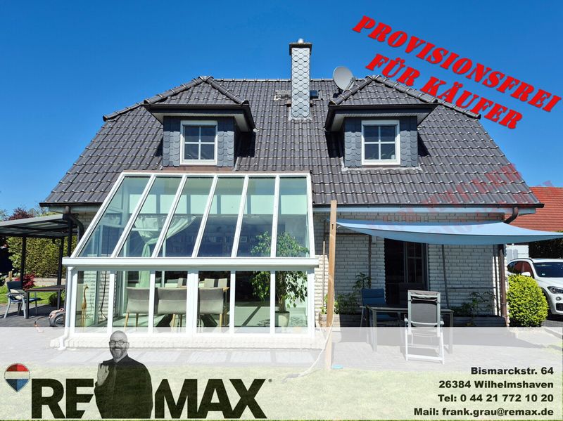 Hochwertiges Einfamilienhaus  im Wangerland
Highlight mit Sauna, Wintergarten & uneinsehbarem Garte